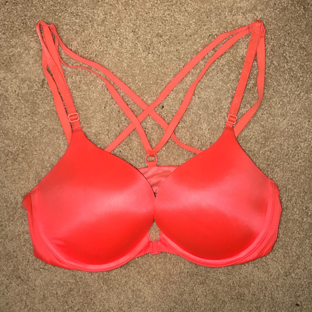 Victoria’s Secret Orange Crossback Bra